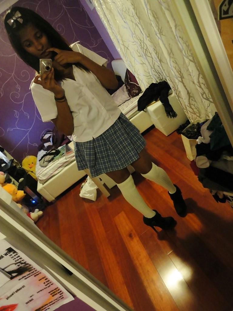 9P School Girl Boobs