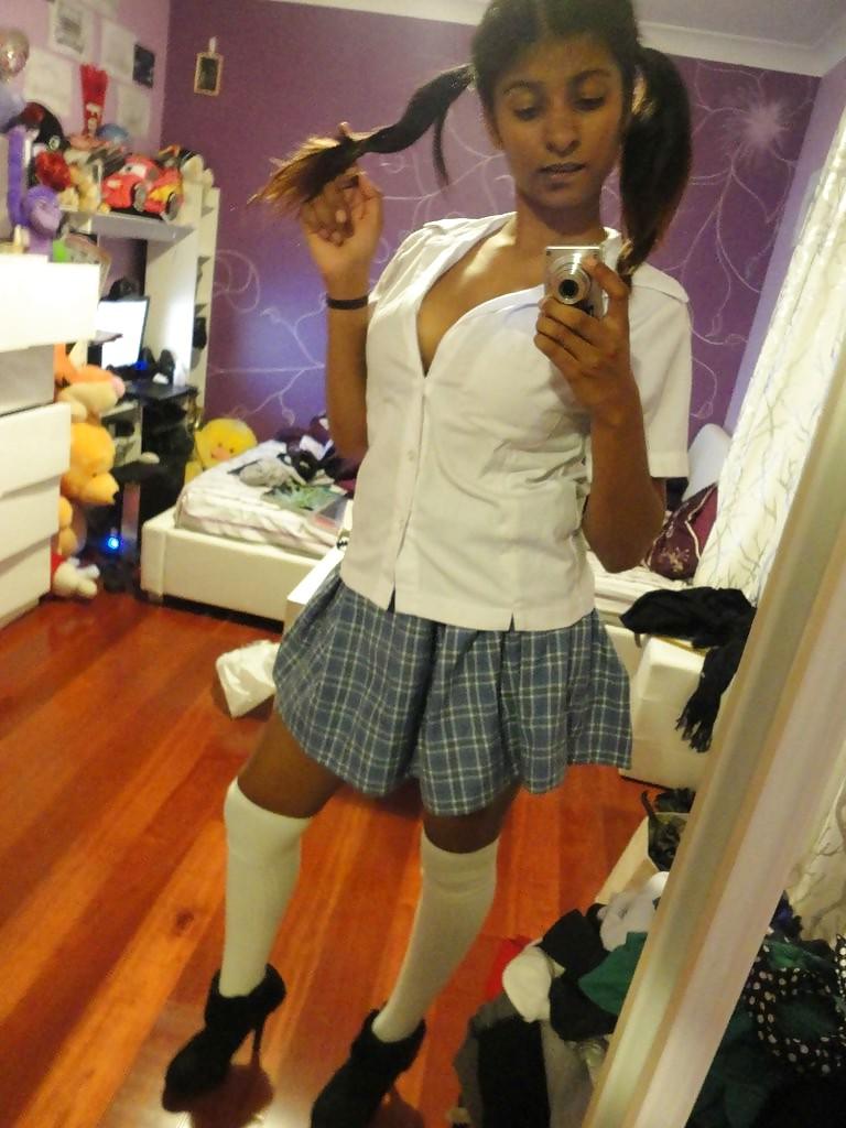 9P School Girl Boobs