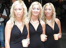 25P Bulgarian real triple sisters please comments