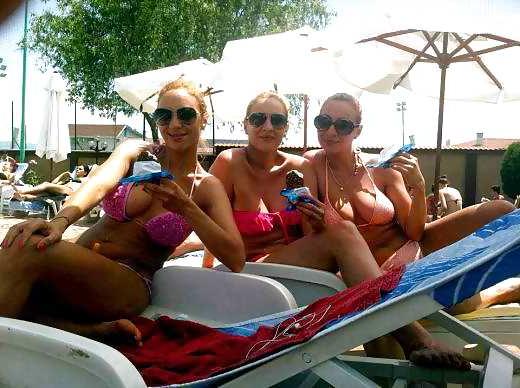 25P Bulgarian real triple sisters please comments