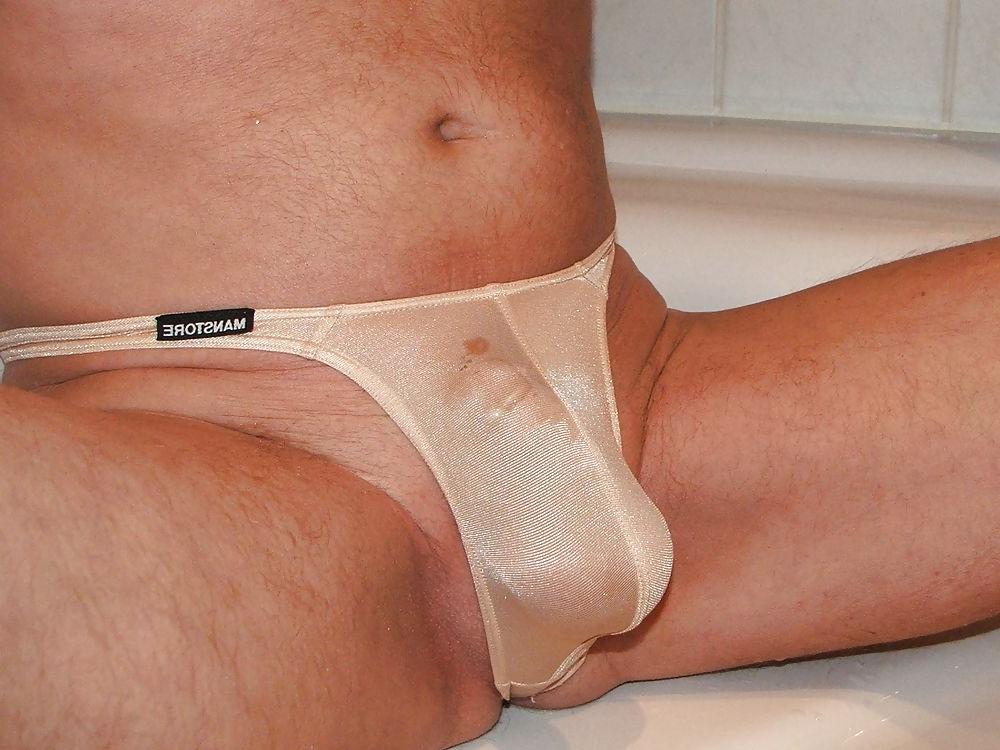 21P Wet mesh thongs