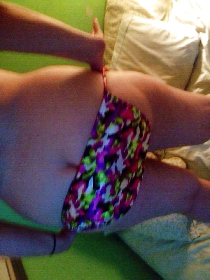 12P Piggy in satin panties