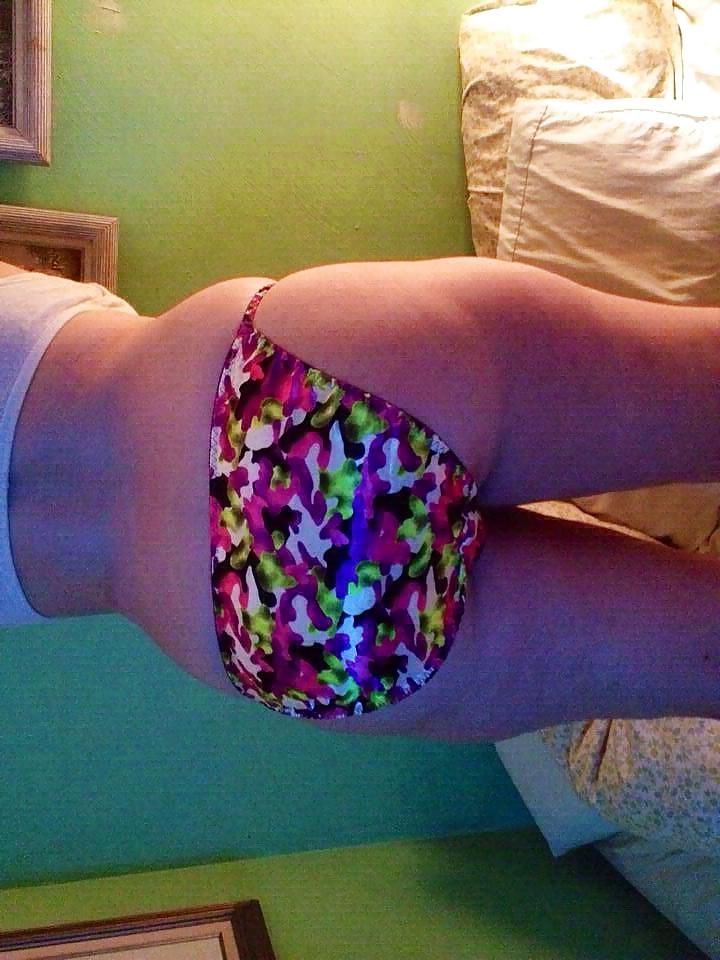 12P Piggy in satin panties