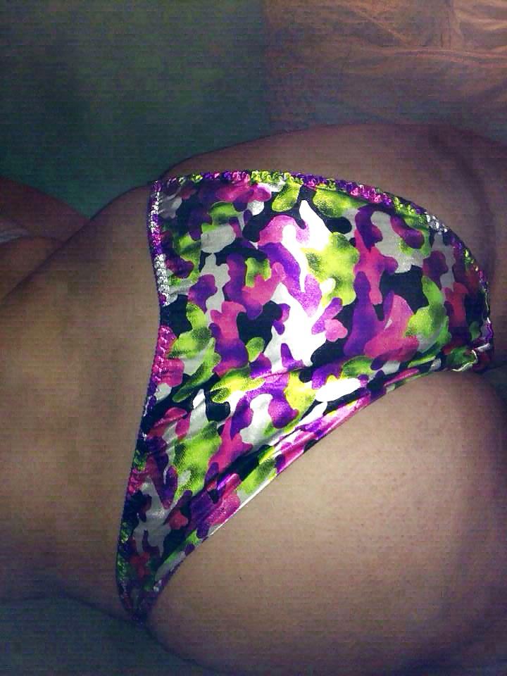 12P Piggy in satin panties