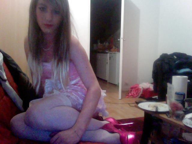 11P As blonde in bunny outfit