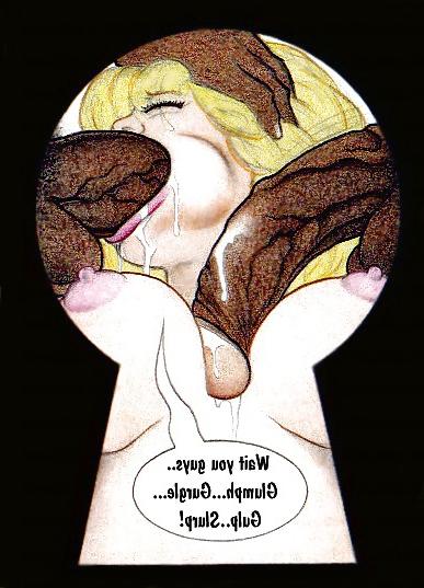 25P Interracial Comics