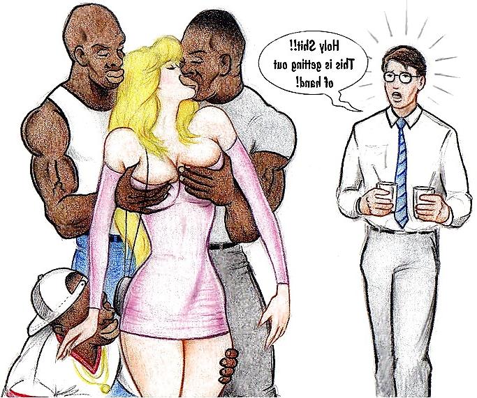 25P Interracial Comics