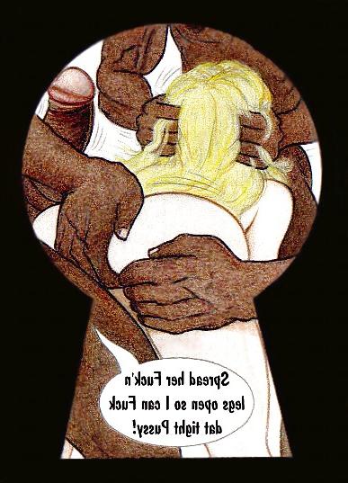 25P Interracial Comics