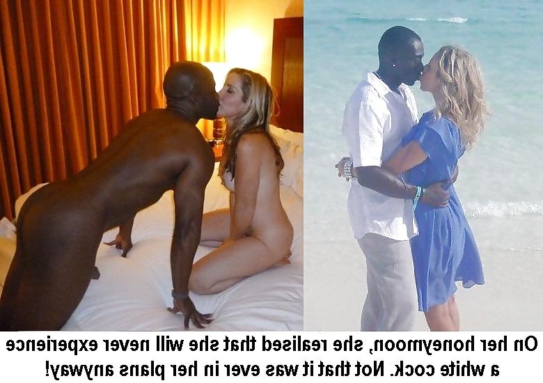 7P Interracial Cuckold Honeymoon Wife Beach Caps