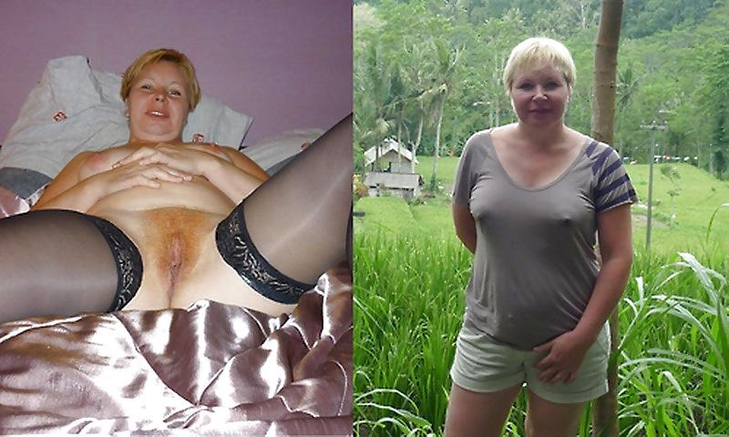 24P Dressed Undressed! Hairy mature mixed!