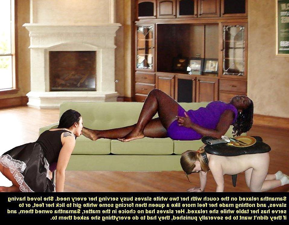 22P Black mistresses and white slave