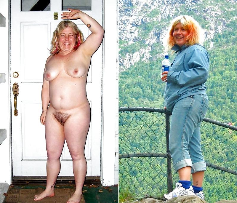 25P Dressed Undressed! Hairy mature mixed!
