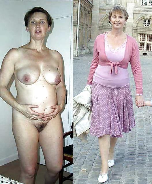 25P Dressed Undressed! Hairy mature mixed!