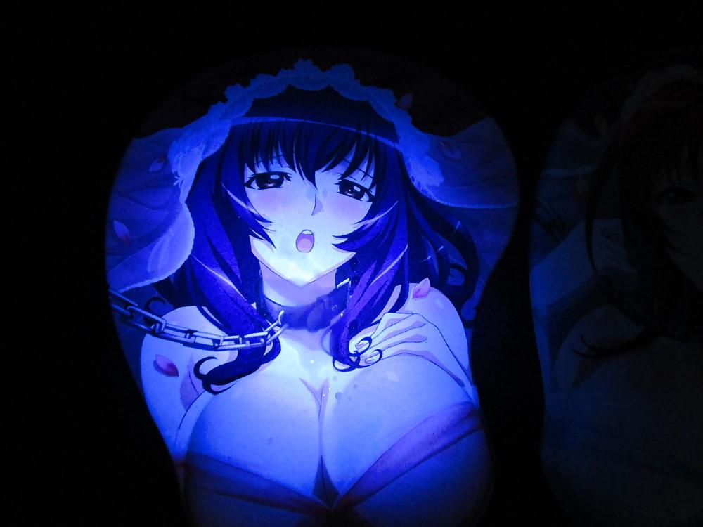 6P Seikon no Qwasar - Mousepad bukkake