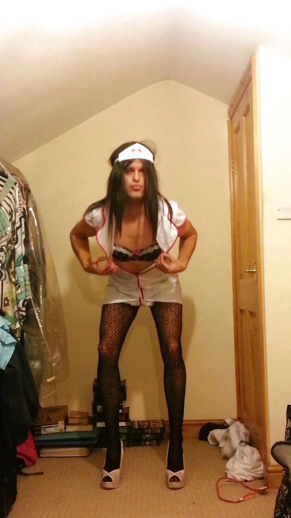 8P My new nurse uniform