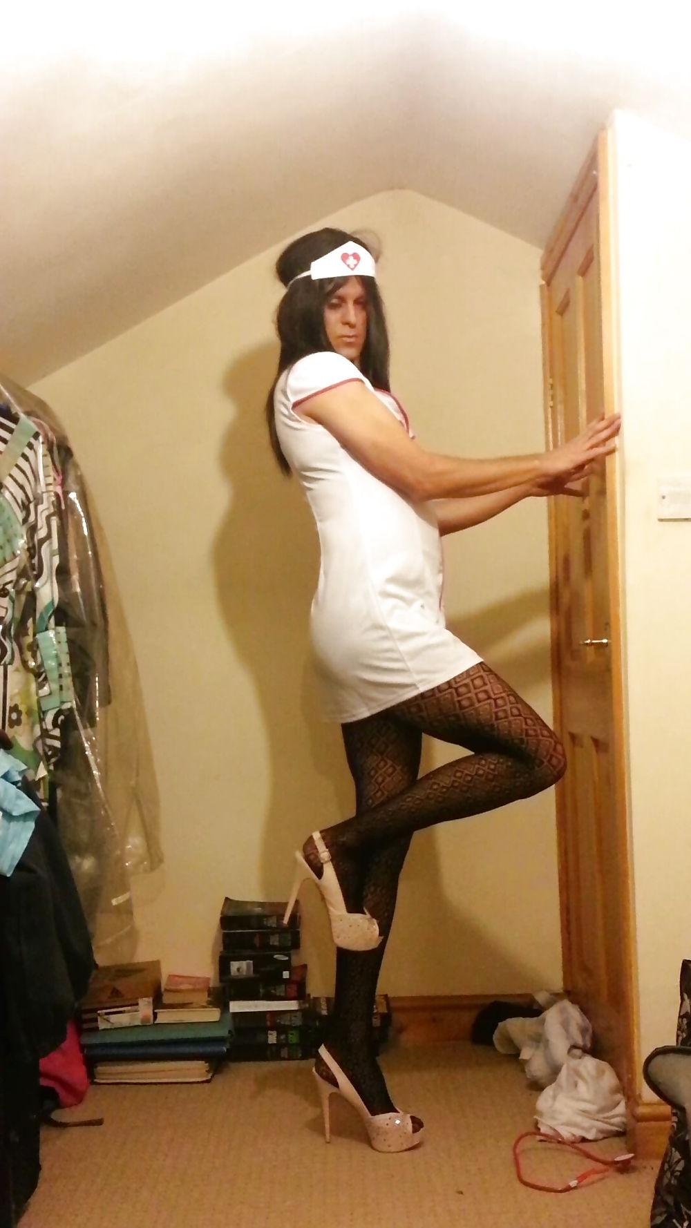 8P My new nurse uniform
