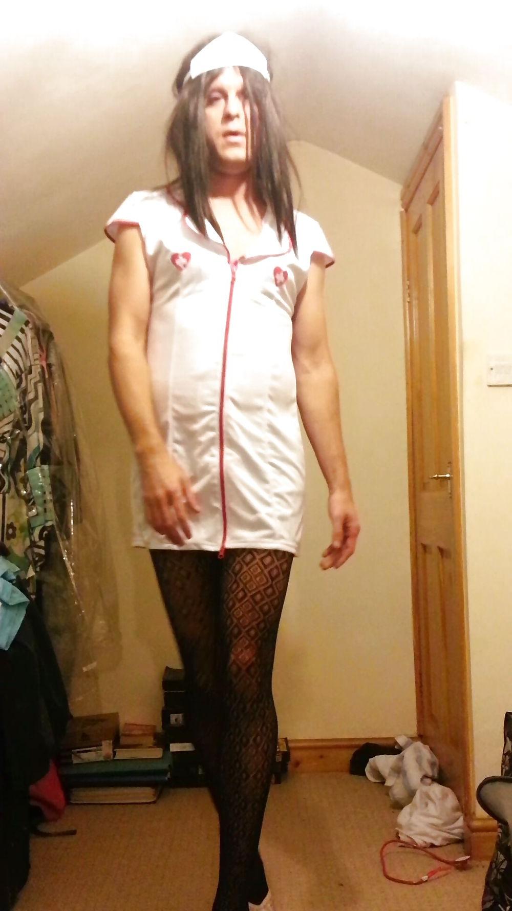 8P My new nurse uniform