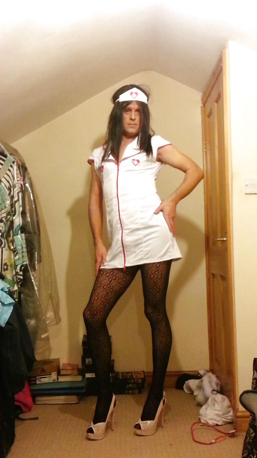 8P My new nurse uniform