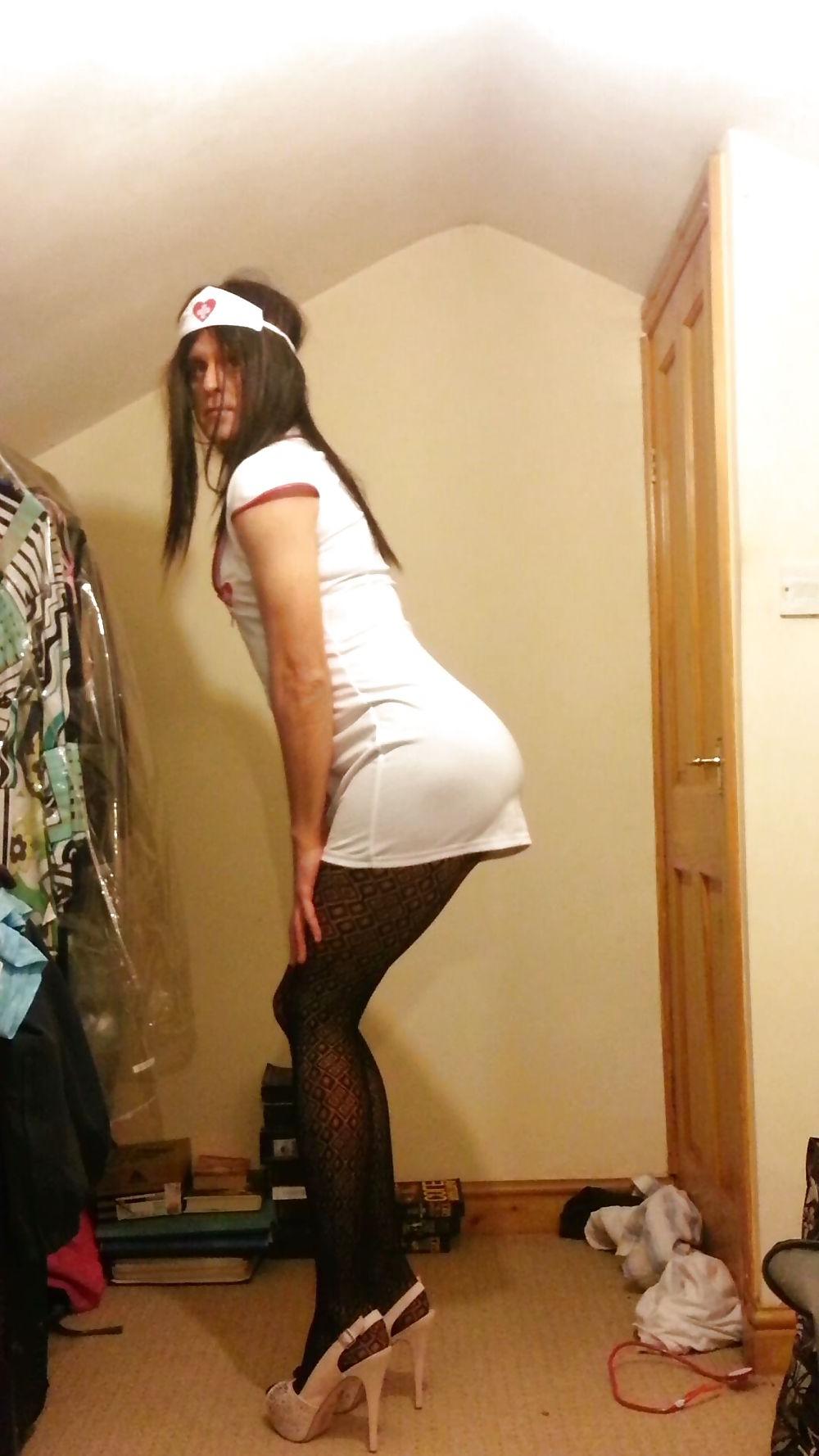 8P My new nurse uniform