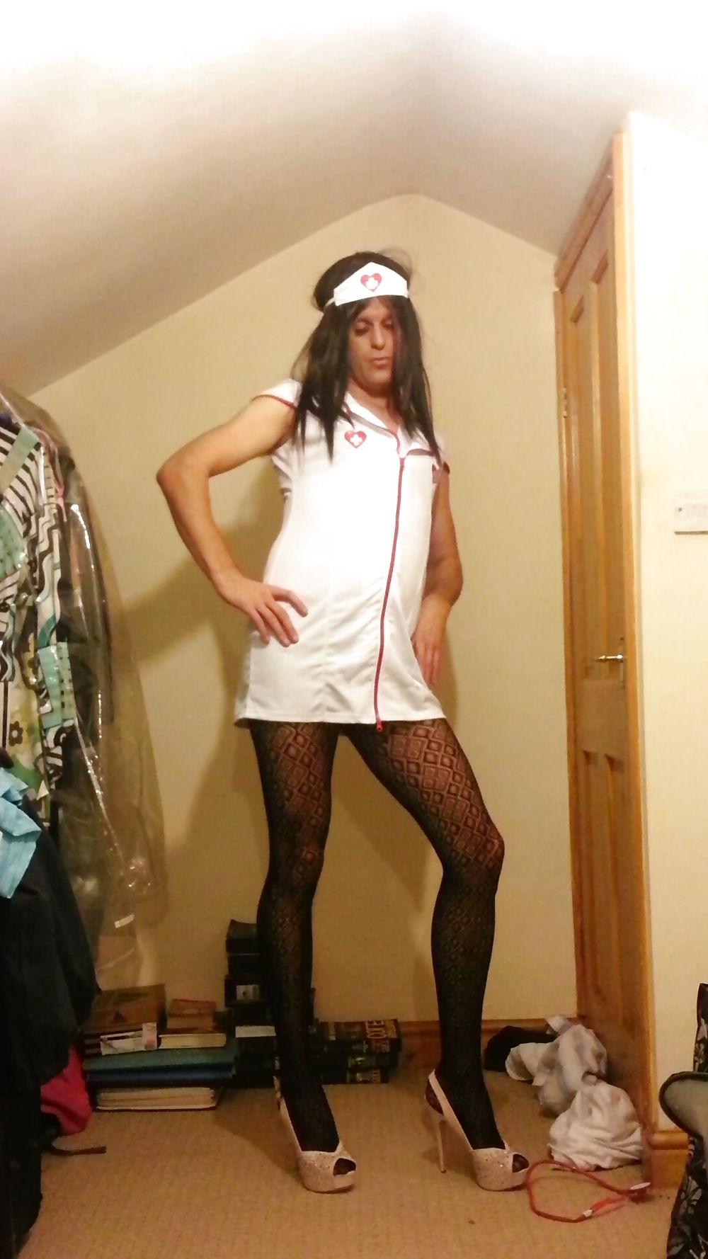 8P My new nurse uniform