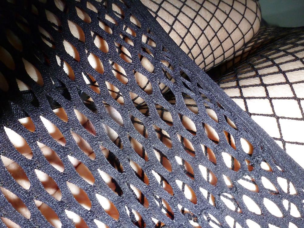 9P Defilee10: fishnet is sexy