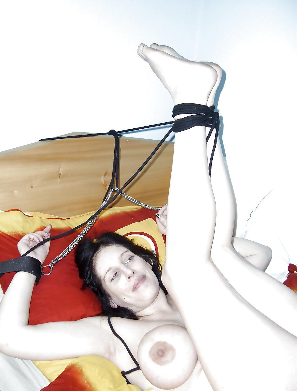 25P Pregnant and Tied - Bondage Sluts