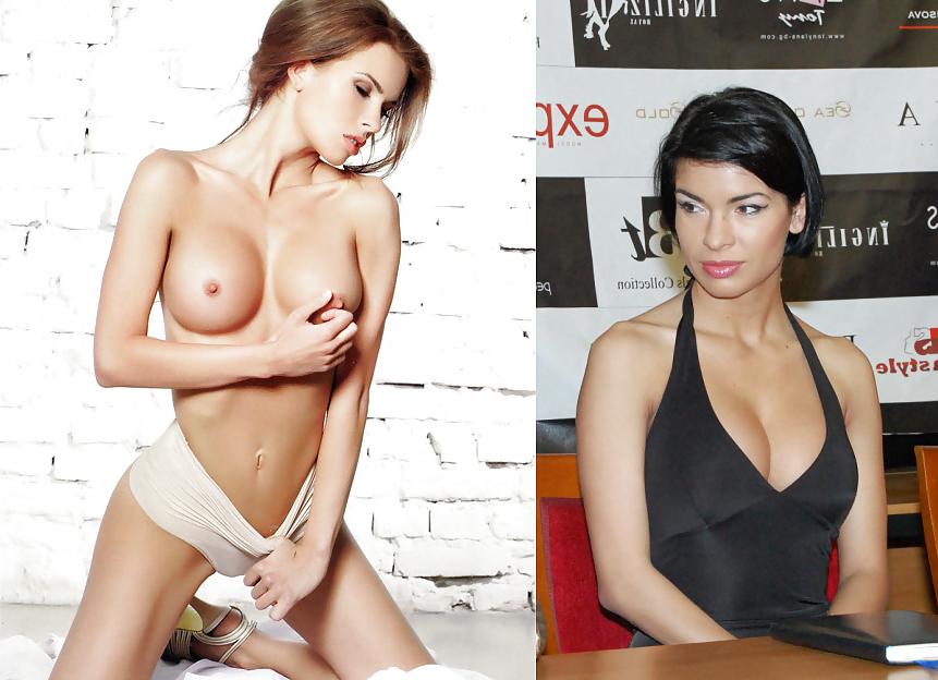 13P Bulgarian girls dressed and undressed