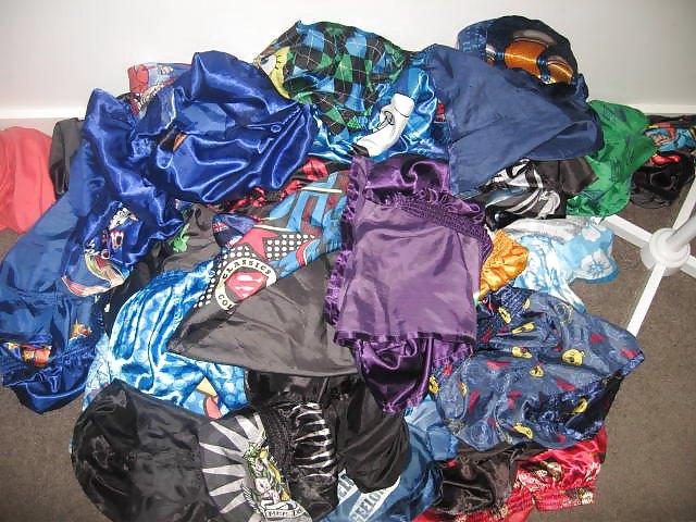 25P Satin Boxers sammlung 