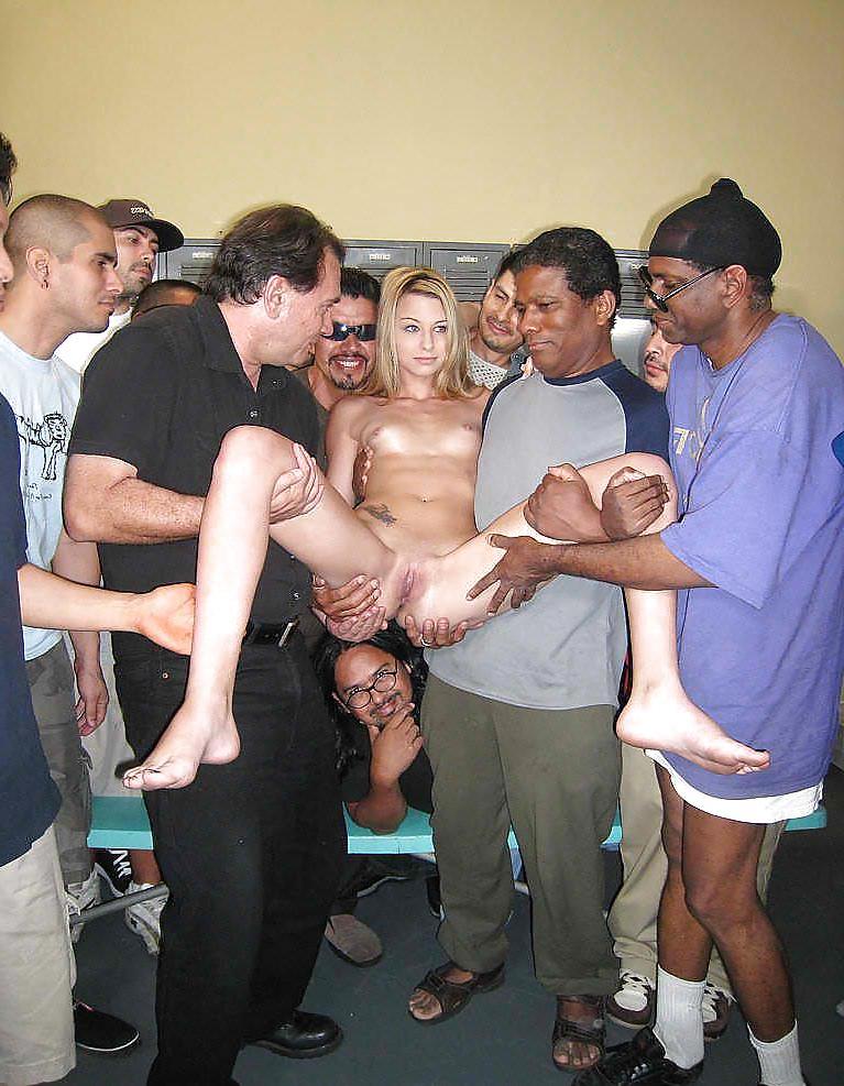 13P Some Nikki Flame Wears cumshots in a bukkake gang bang PicS