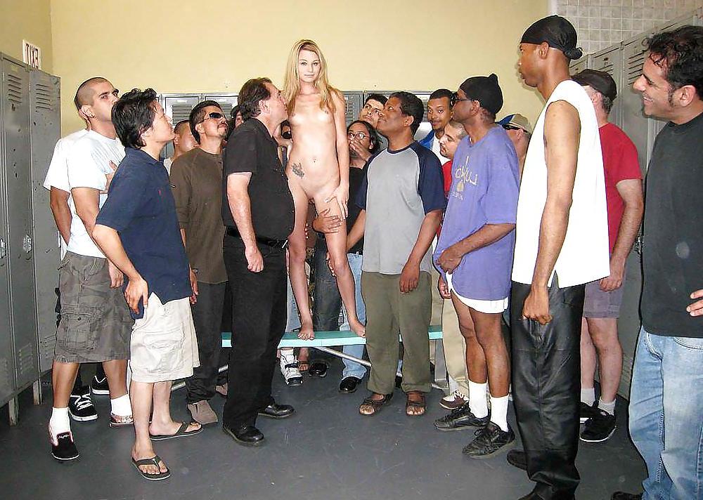 13P Some Nikki Flame Wears cumshots in a bukkake gang bang PicS