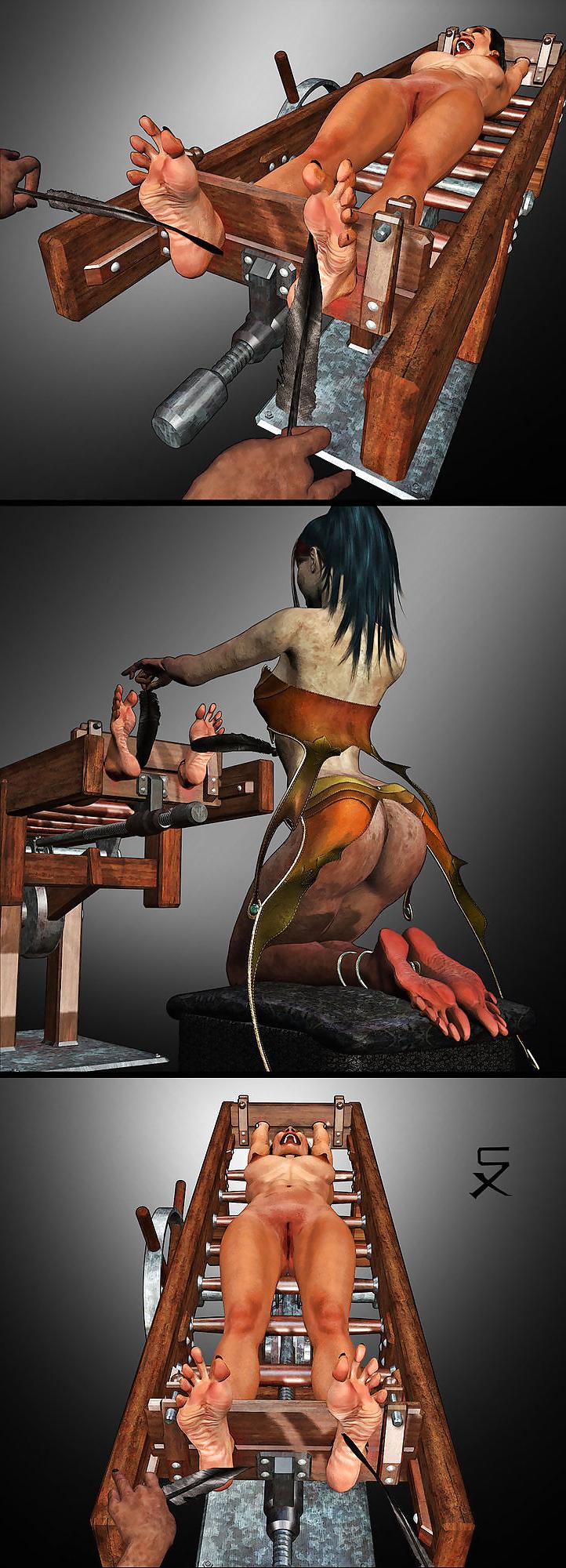 9P Yuri Hausen taps his imagination to create vivid 3d BDSM