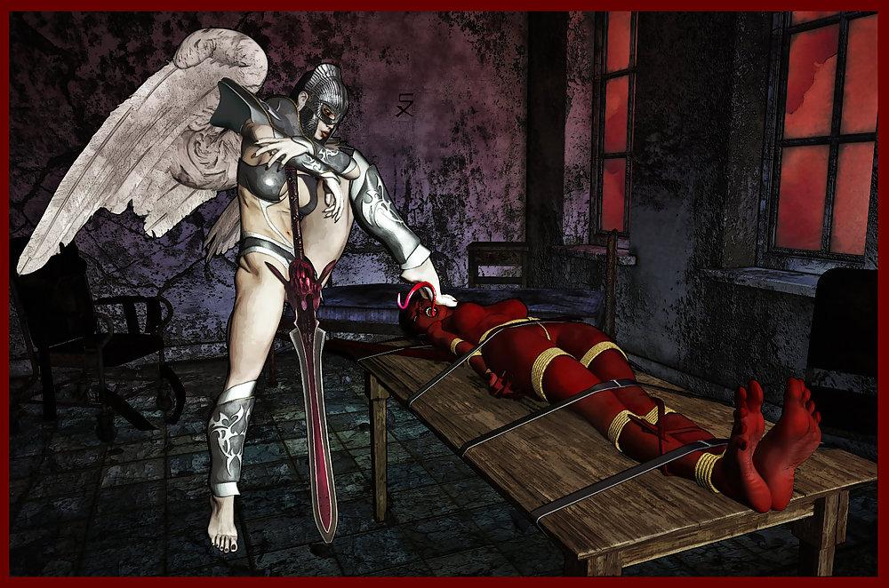 9P Yuri Hausen taps his imagination to create vivid 3d BDSM