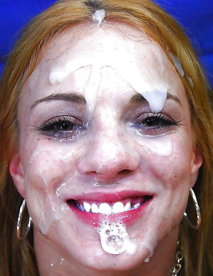 25P Bukkake faces 11