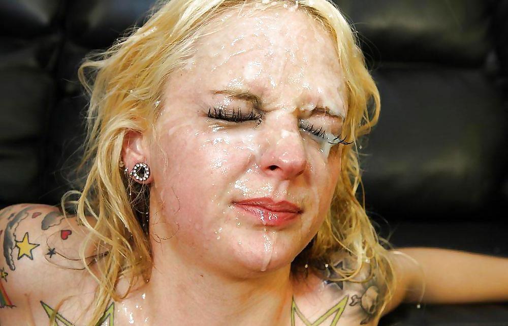 25P Bukkake faces 11