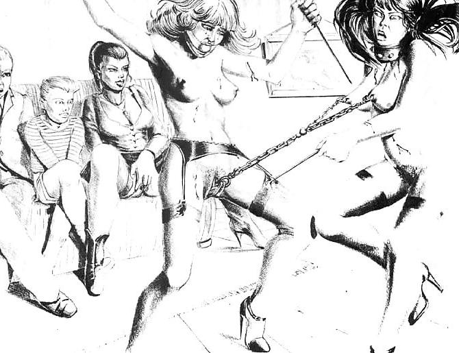 8P Classic BDSM Toons