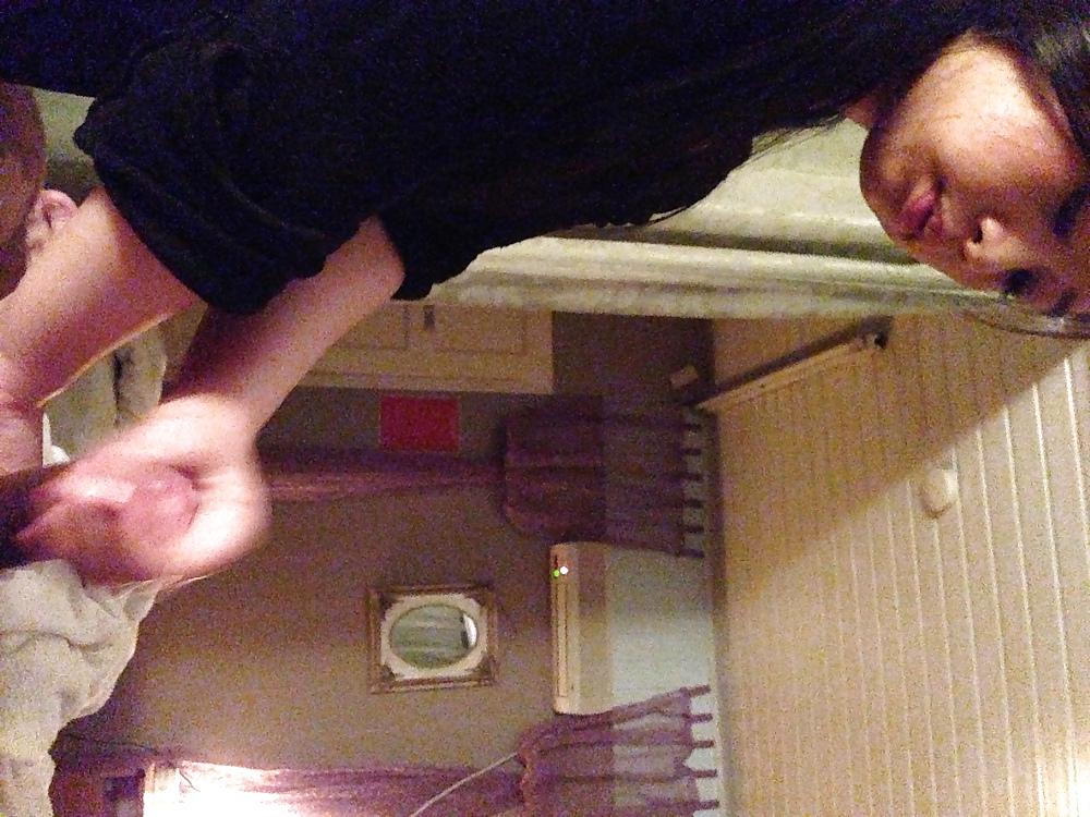 6P Happy end at massage chinese parlour, jerking my cock