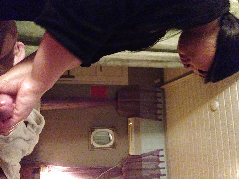 6P Happy end at massage chinese parlour, jerking my cock