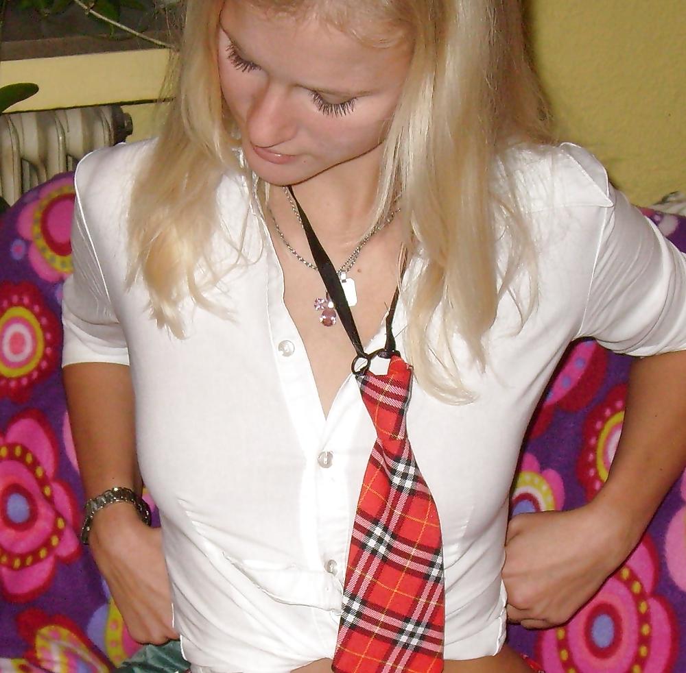 19P 29-Teen nude upskirt lingerie school uniform