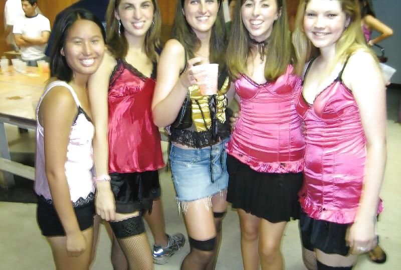 22P Even more sexy satin amateur girls