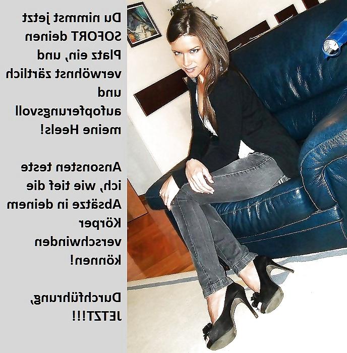 19P Femdom captions german part 28