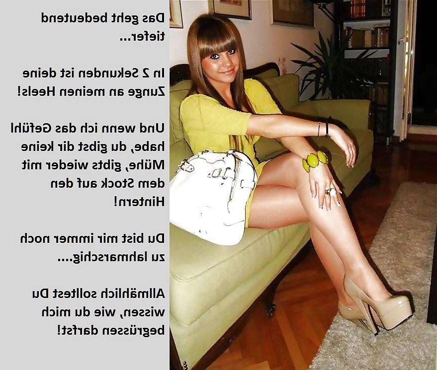 19P Femdom captions german part 28