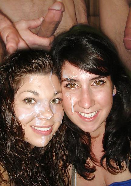 21P Facial and Bukkake sluts-in-training