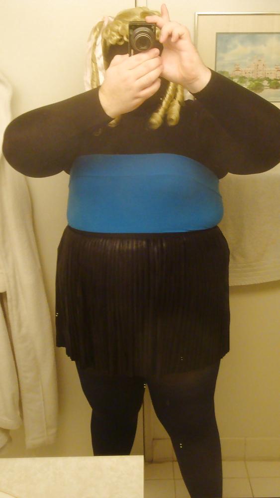 24P Dressed in my clubing outfit