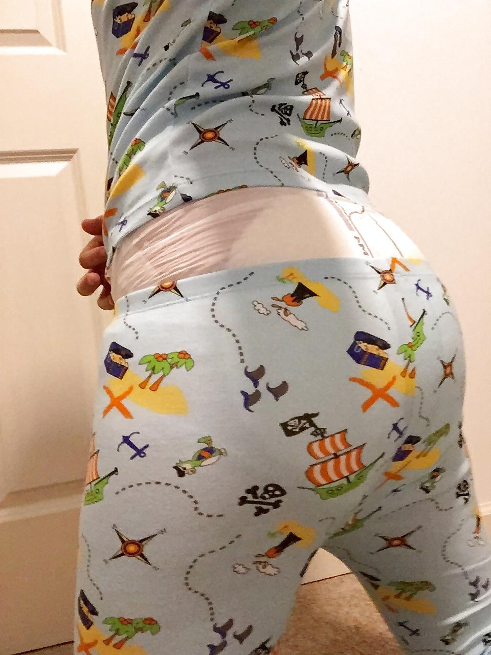 25P Girls in Diaper