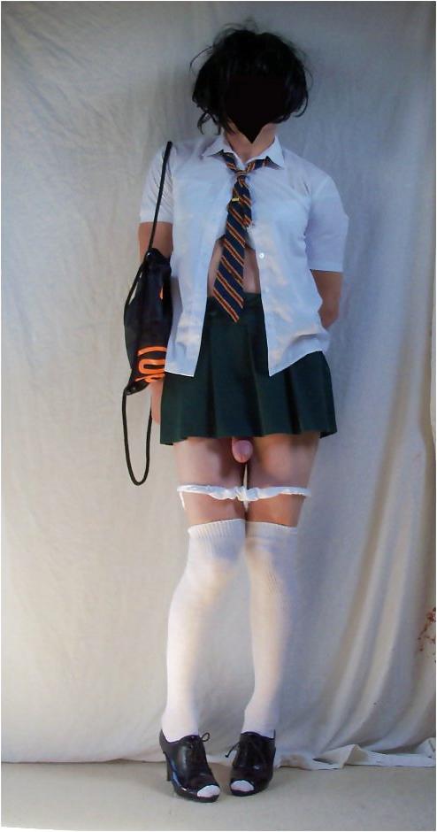 20P College. School. School Uniform, schoolgirl tranny