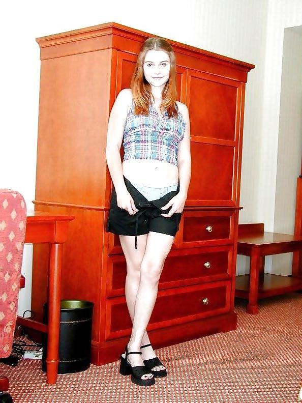25P Hairy - Carrie beautiful small hairy pussy