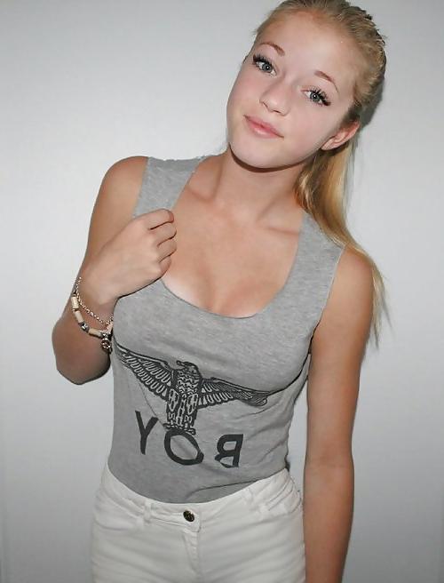 13P Cute blonde swedish teen 