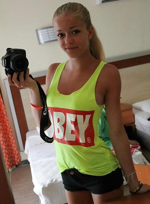 13P Cute blonde swedish teen 