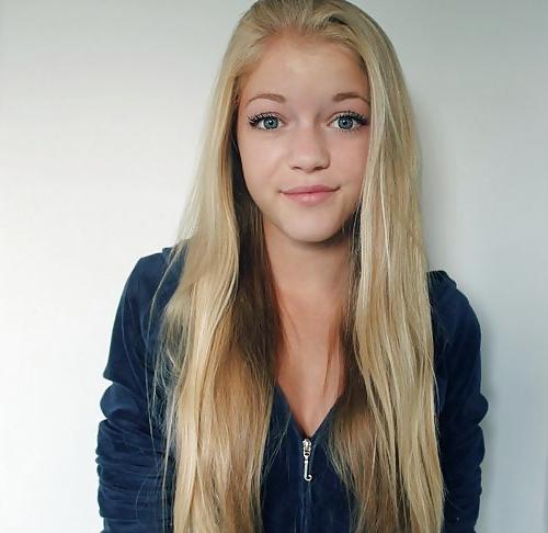 13P Cute blonde swedish teen 