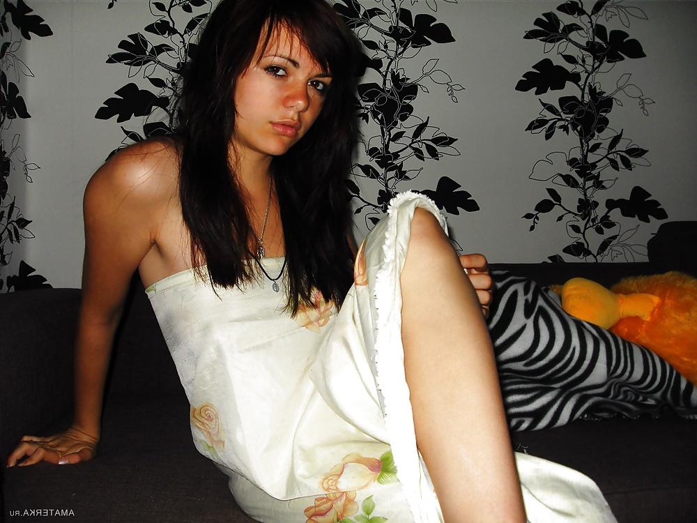 18P Young Russian brunette